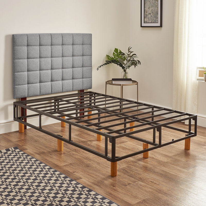 Aireka Bed - Divan Bed With Headboard, King (150 x 200 cm)