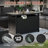 7-pieces Outdoor Rattan Wicker Sectional Seating Group With Cushions-1291617038-1291617075