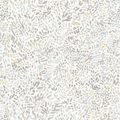 Brushstroke Garden Self-Adhesive Wallpaper Roll