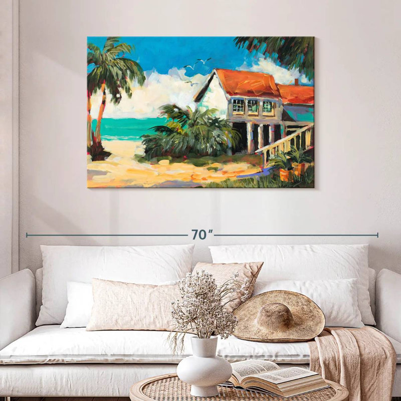 Escapade tropicale Gillard, H 30 po x l 45 po