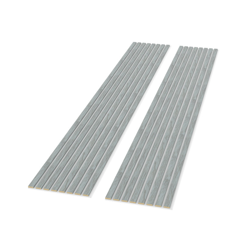 106" x 12.6" Acoustic Wood Wall Panelling, Decorative Soundproof Panels for Walls and Ceilings, 3D Slat Wood Wall Panels