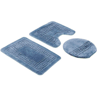 Tamsa Non-Slip Toilet seat Cover and Contour Mat