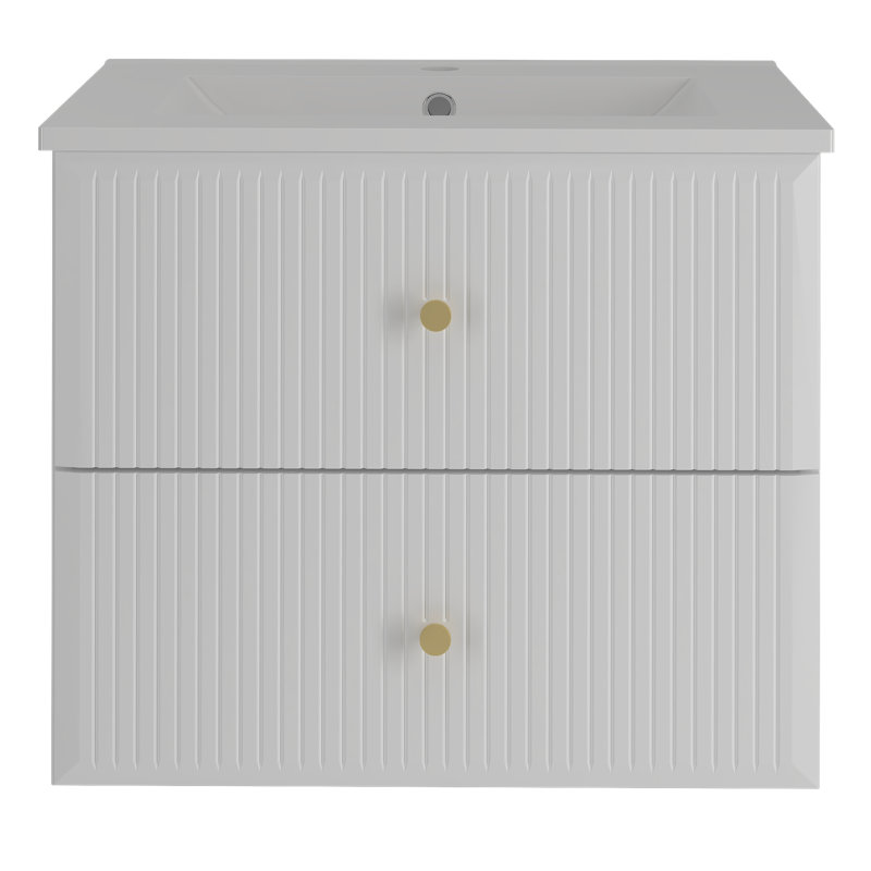 Arbri 61mm Single Bathroom Vanity with Ceramic Basin