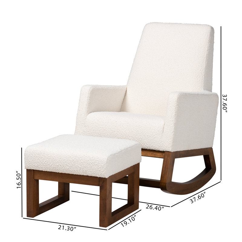Adaysha Upholstered Nursery Chair
