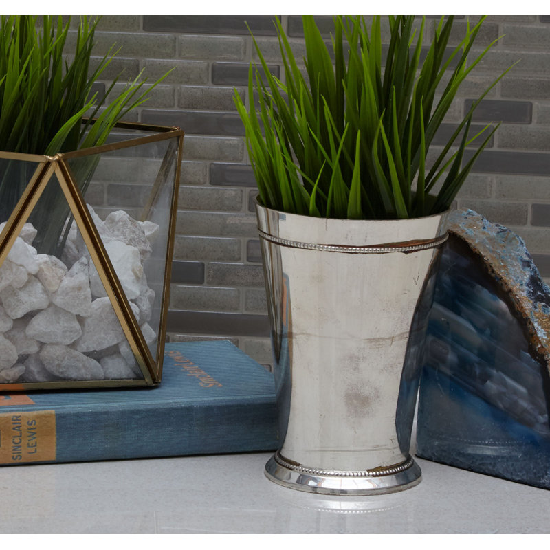 Metal Table Vase