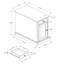 Table d'appoint, table de bout, table d'appoint, table de chevet, étroite, lampe, tiroir de rangement, placage, traditionnel