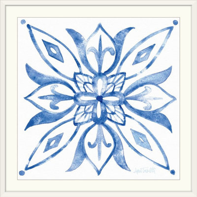 «Tile Stray II Blue» par Anne Tavoletti, impression