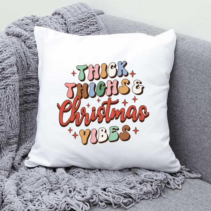Christmas-1_4 Reversible Throw Pillow, 20" x 20"