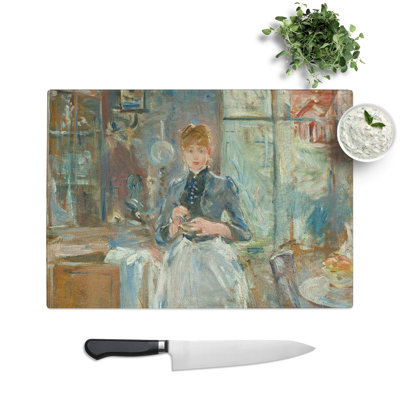 In the Dining Room by Berthe Morisot Chopping Board