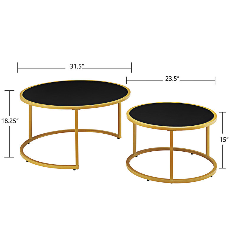 Table basse Nesting