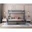 Gammons Kids Twin Over Twin Bunk Bed-1918818487