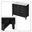 Meuble-lavabo autoportant moderne avec lavabo en céramique-973836053