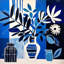 Blue Living - Reproduction matte encadrée noire pour la décoration intérieure