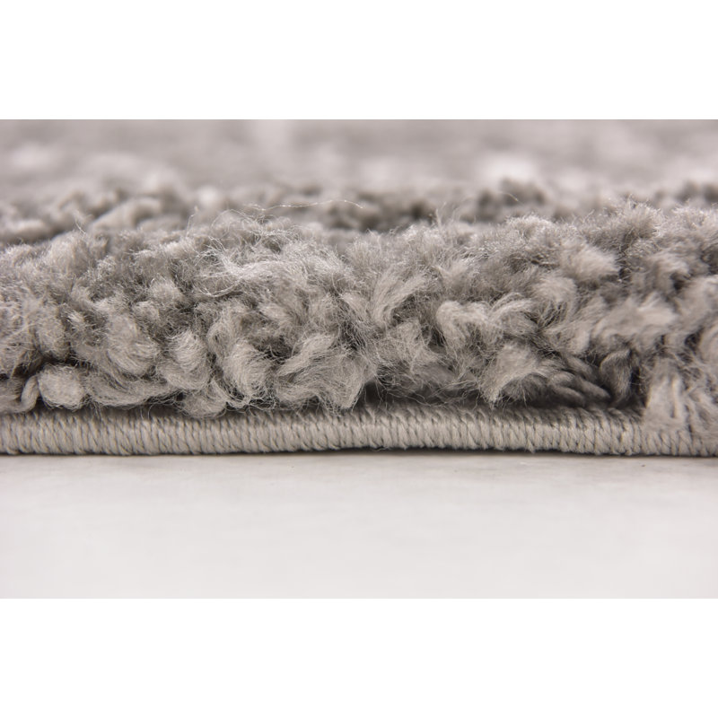 Jonnye Southwestern Area Rug, Rectangle 5'1" x 8', Gray/Ivory