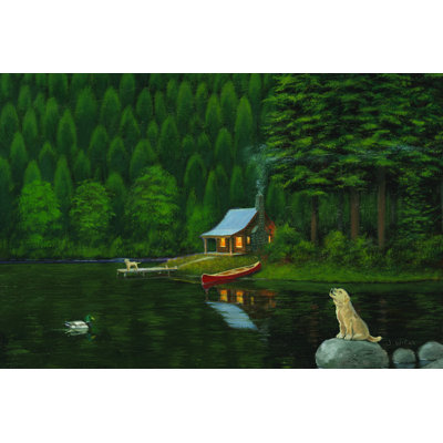" Happy Place II " by James Wiens Painting Print