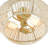Nekoosa Rattan Semi Flush Mount