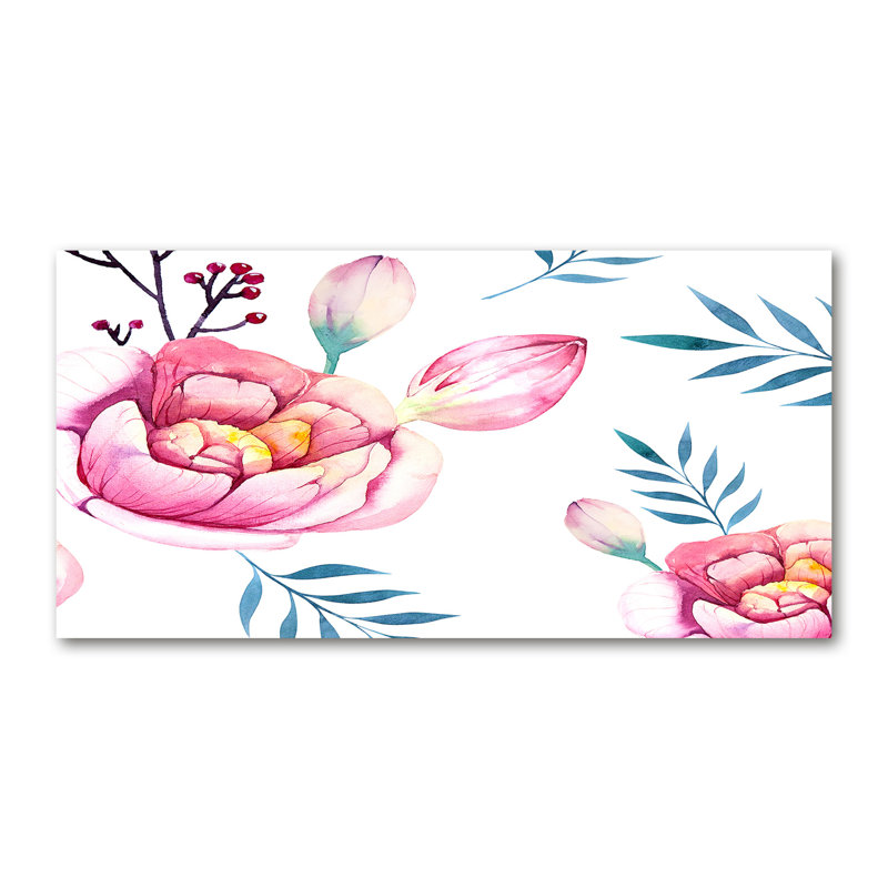 Floral Pattern - Wrapped Canvas Print