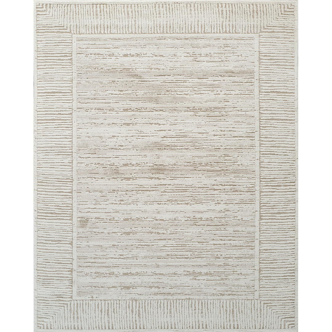 High-Low Savannah Beige/Brown Rug 17 Stories Rug 