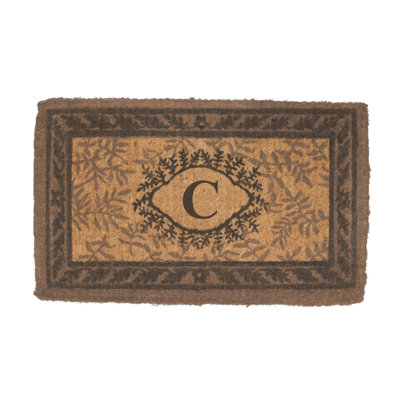 Balmer Floral Outdoor Doormat