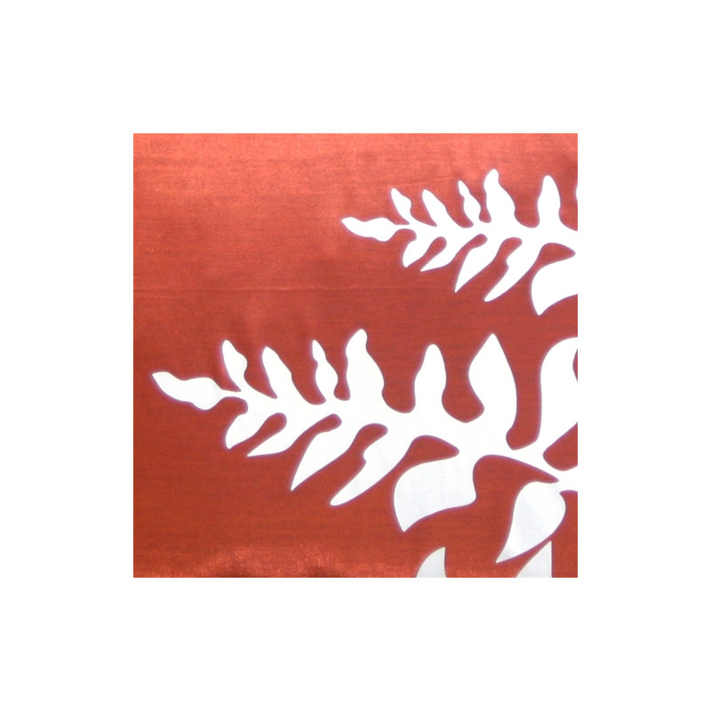 Coussin de lit Marion, Rouge / Blanc