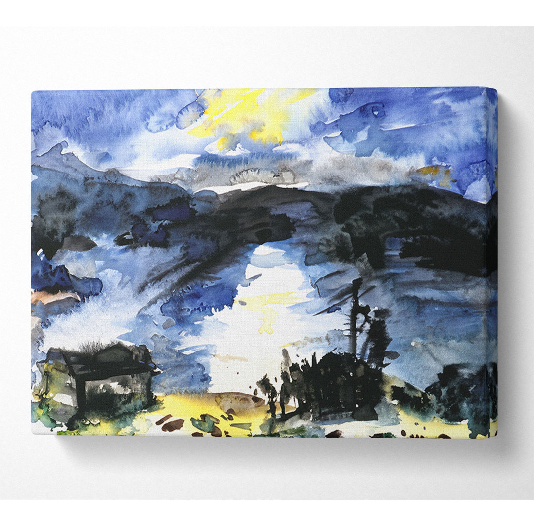 Lovis Corinth Walchensee 4 - Wrapped Canvas Kunstdrucke