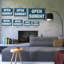 Open Sunday Street 10 Inch x 14 Inch Plastic Sign