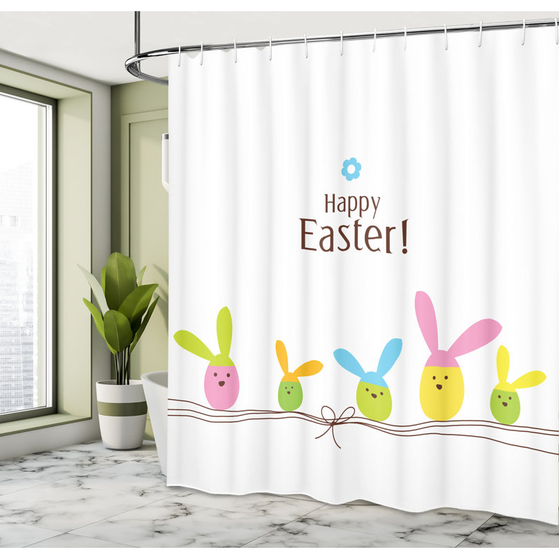 Heyley Shower Curtain with Hooks Included