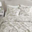Ensemble d'édredon en coton gris Martha Martha Avery-119136821