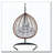 Hammock Chair Foldable Sturdy Frame Plush Cushion-891322474-891322473