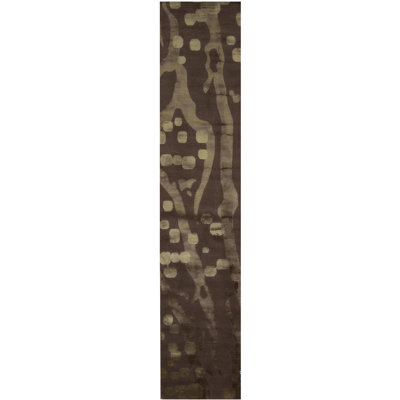 One-of-a-Kind 1'4" X 9'9" Runner Wool Area Rug in