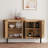 Penelope 59.1" Solid Wood Fluted Sideboard, Now Fully Assembled-91044248