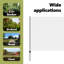 150 cm H x 1000 cm W Steel Border Fencing