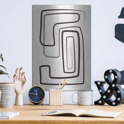 Oneliners2 par Design Fabrikken - impression sans cadre sur métal