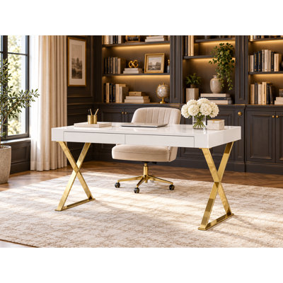 Bureau d'écriture moderne Pangea Home Alexa