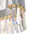 Lissowski Dimmable LED Drum Chandelier