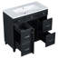 Ensemble de meuble-lavabo 36 po avec lavabo, lavabo simple, meuble-lavabo avec porte à fermeture douce et 3 tiroirs