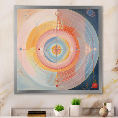 Serendipity in Retro Pink Pastel - reproduction sur toile