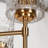 Eton 6 - Light Shaded Modern Chandelier