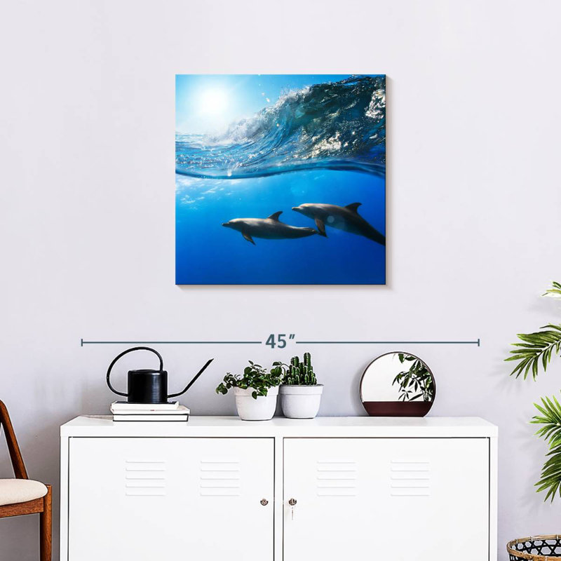 Brampt Dolphin Twosome, 24" H x 24" W