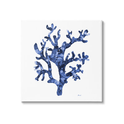 «Ocean Coral Plant Sea Life», art mural sur toile par Patti Mann