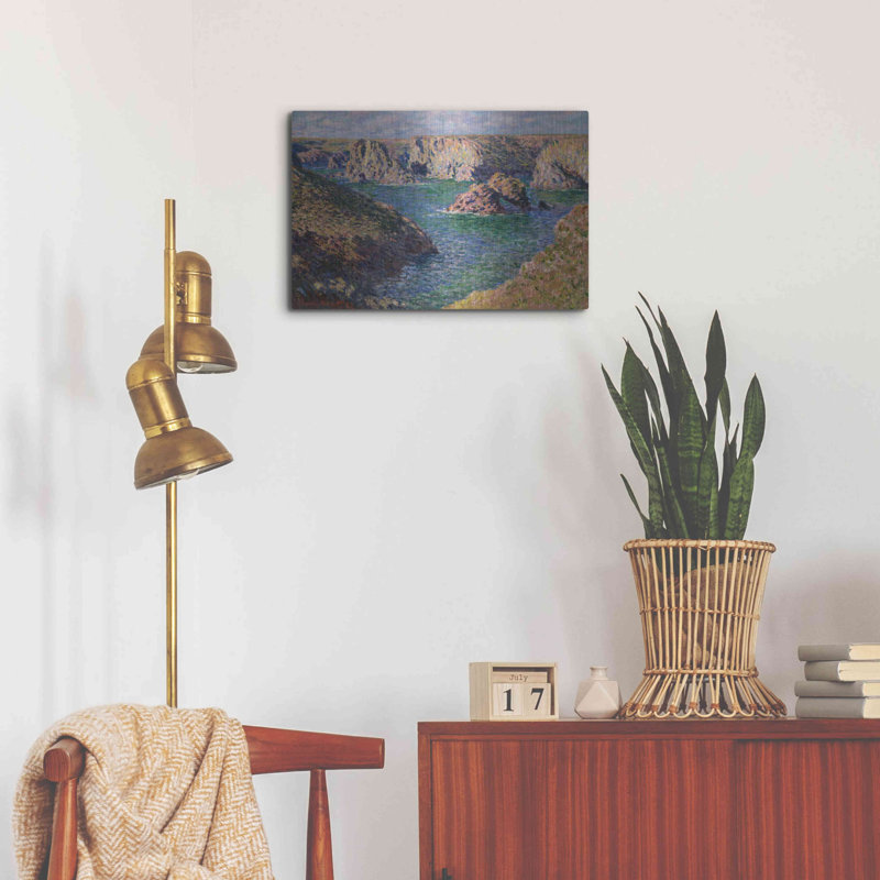 "Port-Domois, Belle-Isle" par Claude Monet, H 16 po x l 24 po