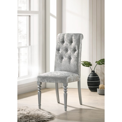 Maeda 19.3'' H Tufted Velvet Upholstered Dining Chair