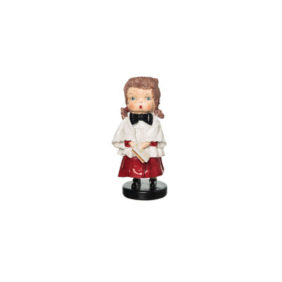 Figurine «CAROLING GIRL» «Harmony» Gathered Traditions Joe Spencer
