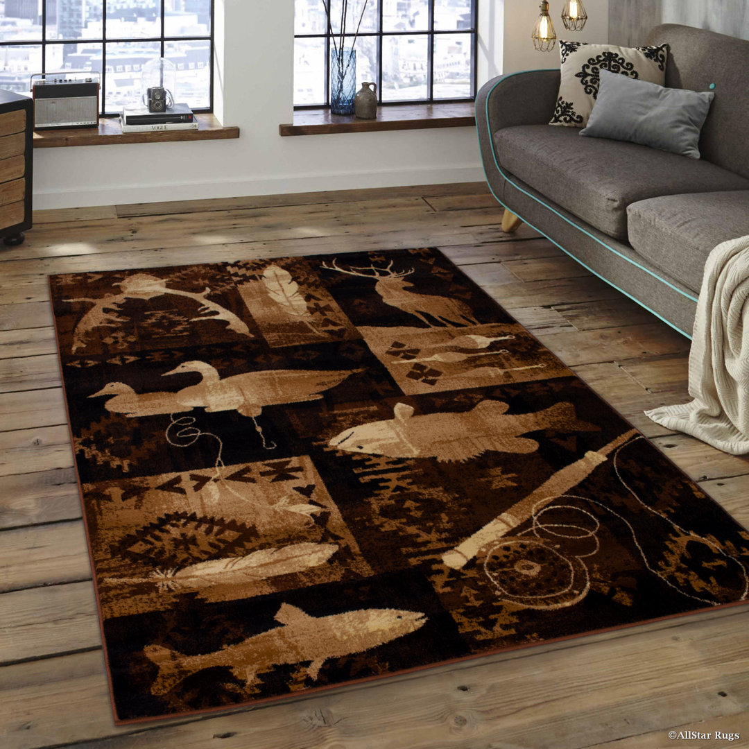 Allport Berber Area Rug Loon Peak® Rug