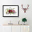 Still Life of Flowers - Picture Frame Art Print-55615946-55615945