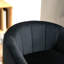 Fauteuil d'appoint rembourré de luxe avec cadre en velours, fauteuil de coiffeuse polyvalent et polyvalent pour l'intérieur et la maison