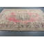 Tapis vintage rétro Anatolian idéal pour les salons et les chambres à coucher, fabriqué en laine Oushak antique