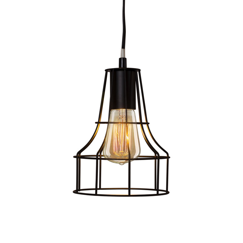 Luminaire suspendu simple géométrique 1 lumière Benayas