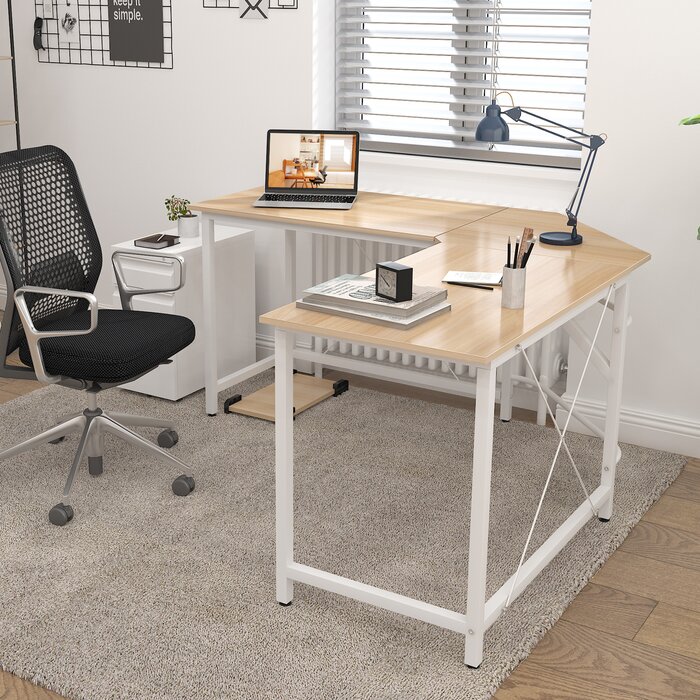 17 Stories Horchak 58.858'' Desk & Reviews | Wayfair