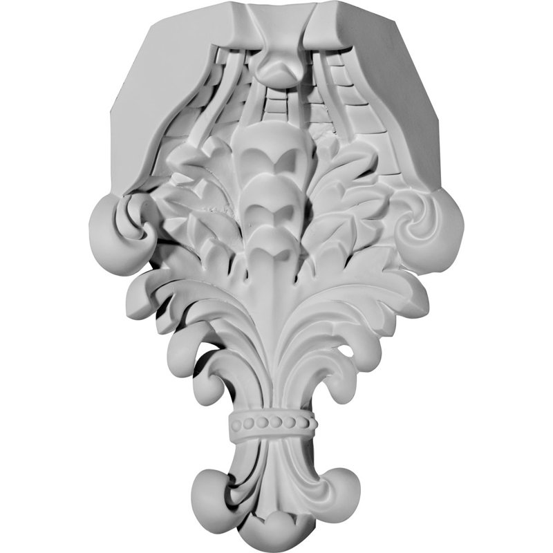 Angle intérieur 3 po H (11 1/2 po) x P 3 1/8 po Hillsborough pour moulure couronnée traditionnelle Hillsborough